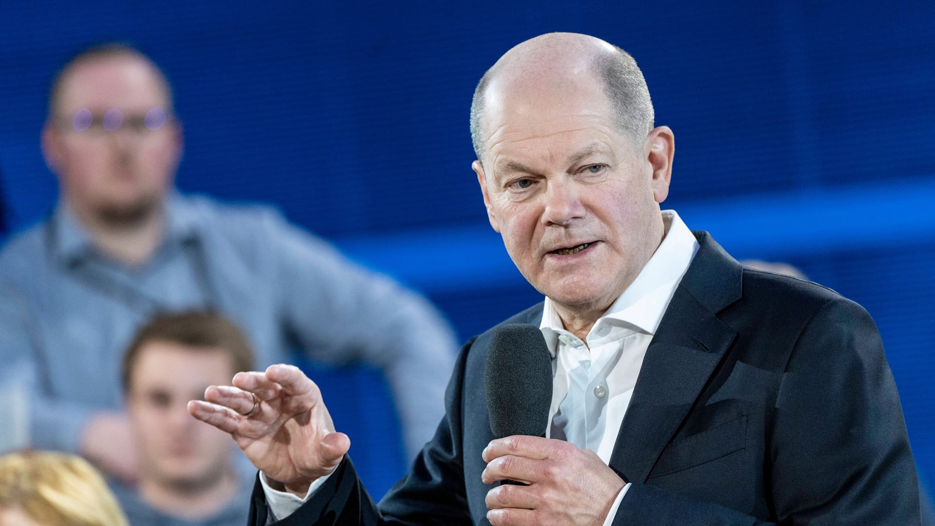 Bundeskanzler Olaf Scholz: