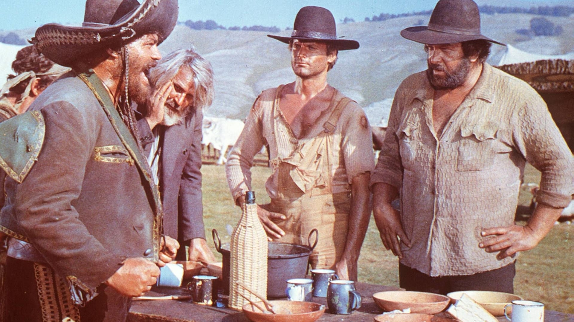 1970: Terence Hill und Bud Spencer in "Die rechte und die linke Hand des Teufels".