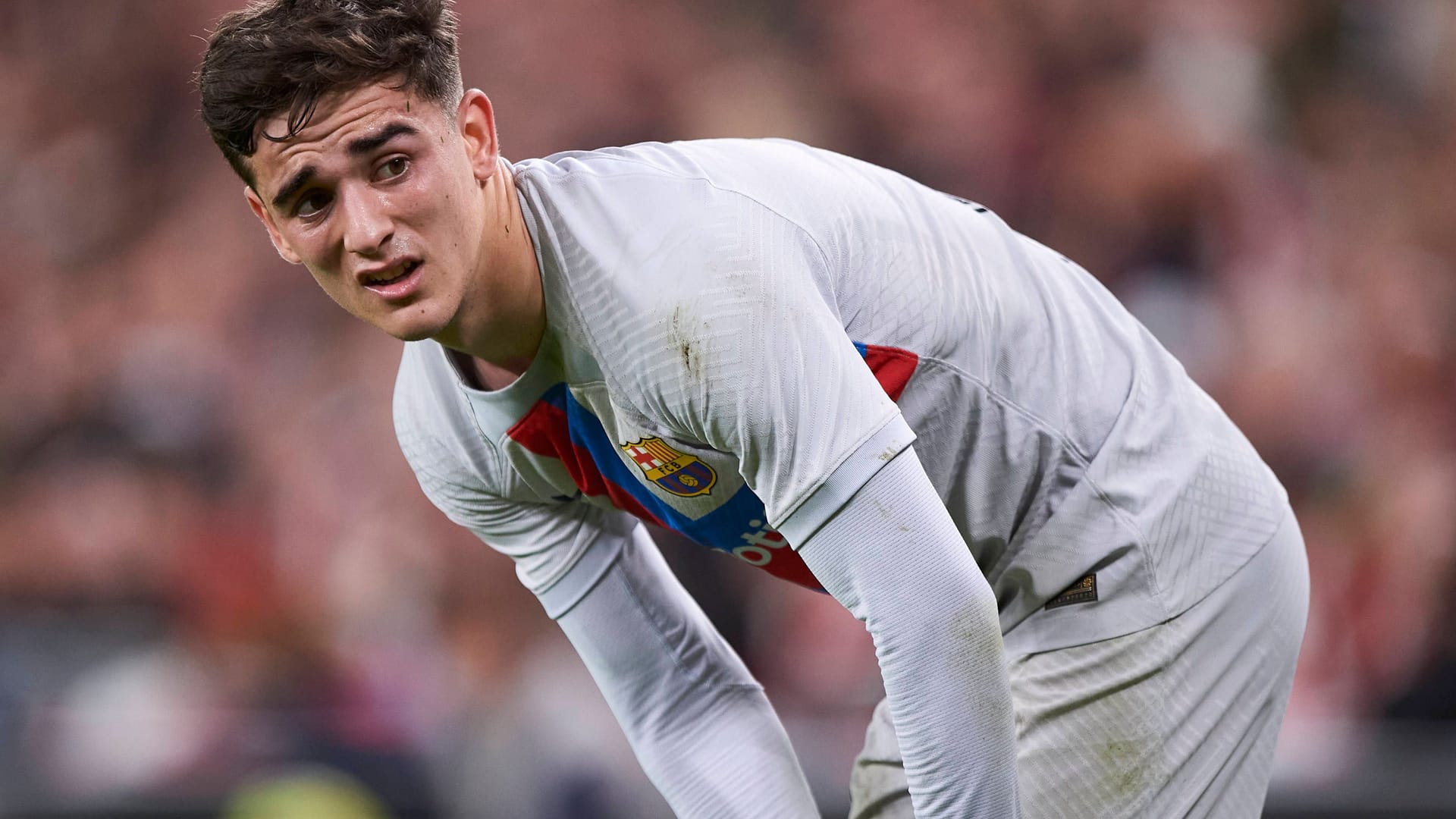Gavi: Bei der Registrierung des Talents des FC Barcelona scheint wohl etwas schiefgelaufen zu sein. Gavi: Bei der Registrierung des Talents des FC Barcelona scheint wohl etwas schiefgelaufen zu sein.