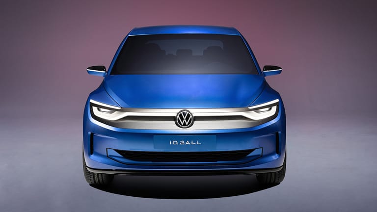 Neues Einstiegsmodell: Die Designstudie "ID.2all" gibt einen Vorgeschmack auf den Basis-Stromer von VW.