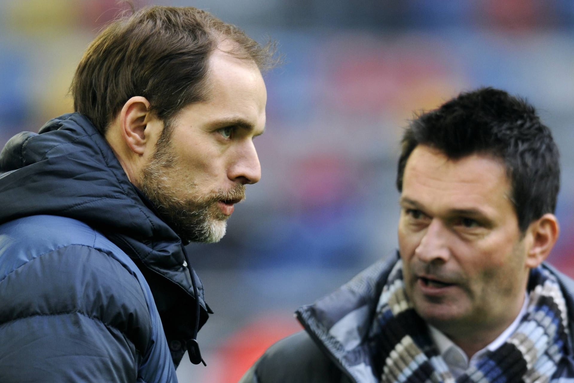 Gemeinsame Zeiten in Mainz: Tuchel (li.) und Heidel in der Saison 2012/13.