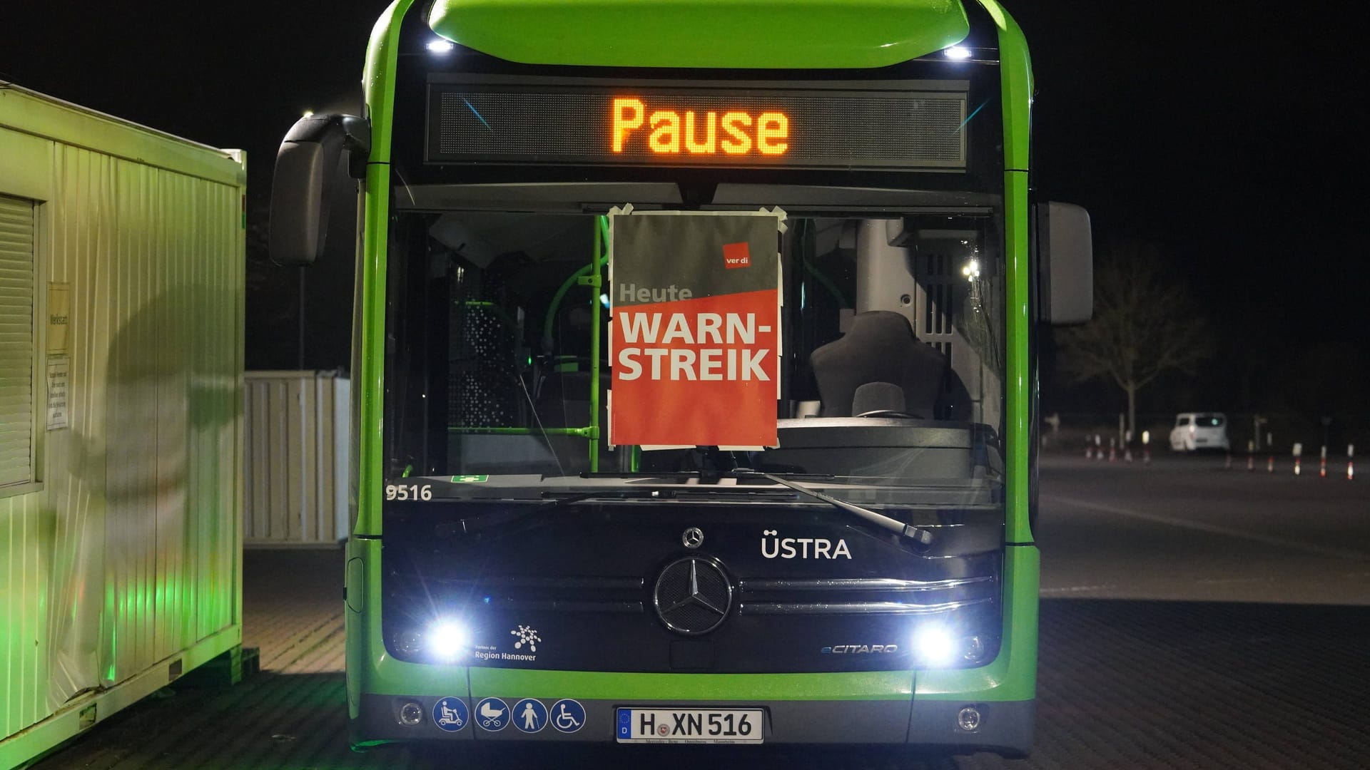 Streikwelle: In Hannover wird einen weiteren Tag lang die Üstra bestreikt.