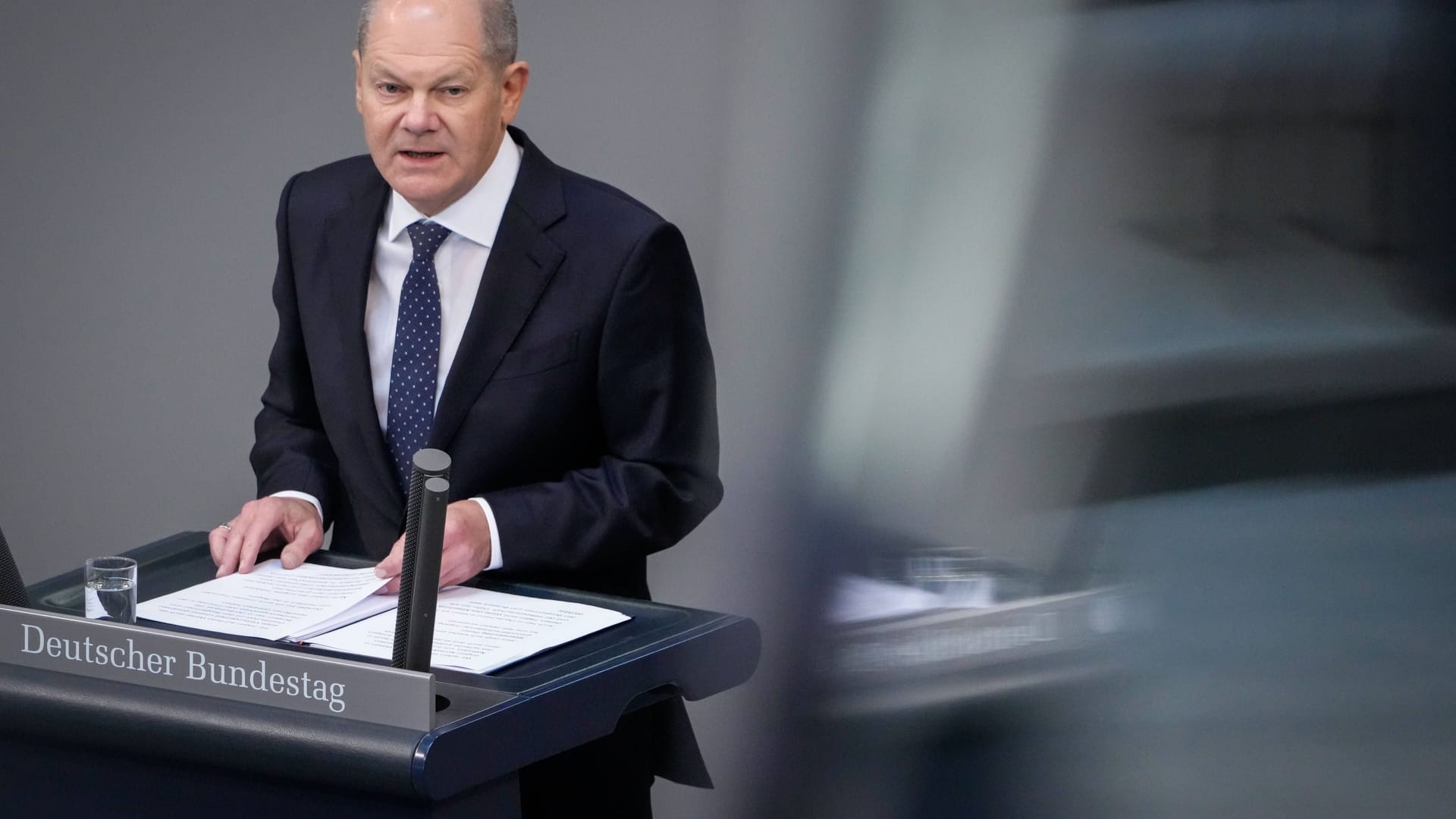 Olaf Scholz will seinen Kurs in der Ukraine-Krise erklären.