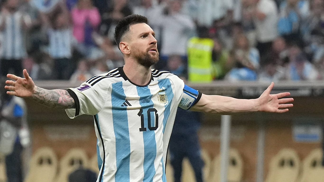Lionel Messi: Bei seiner Rückkehr in die Heimat wurde er von Hunderten Fans begrüßt.