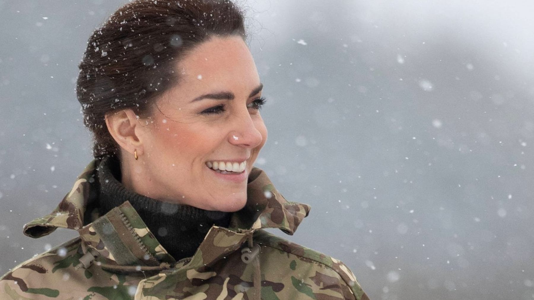 La princesa Kate aparece con uniforme militar en un entrenamiento militar