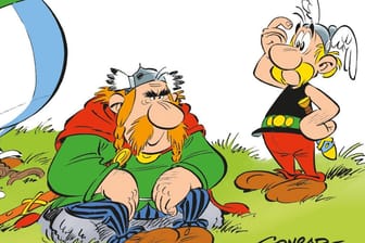 "Die weiße Iris": Der neue "Asterix"-Band erscheint am 26. Oktober 2023.