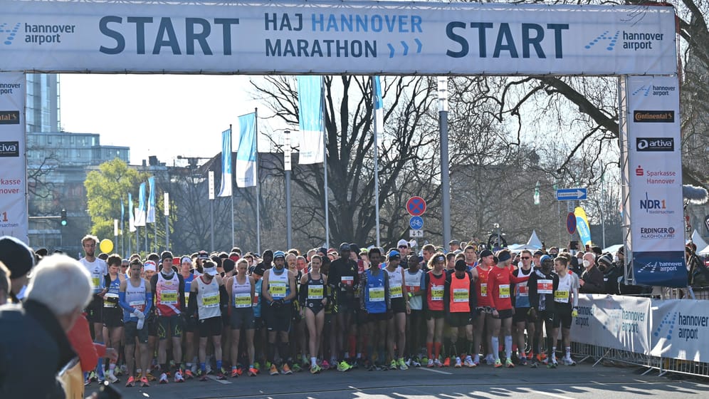 Marathon in Hannover: Im vergangenen Jahr war der Ansturm groß.