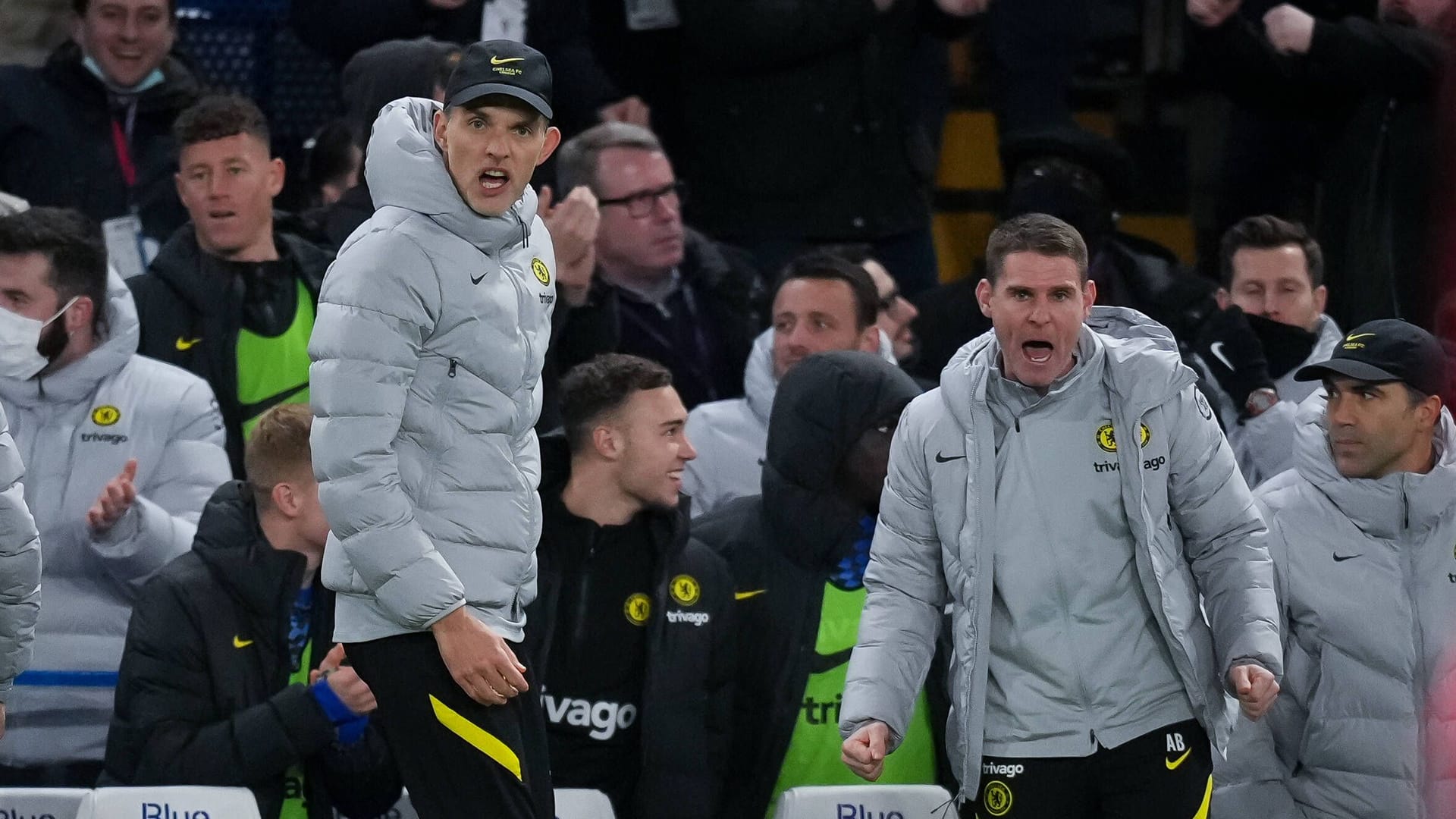 Tuchel (l.) und Barry (r.): In ihrer gemeinsamen Zeit beim FC Chelsea.