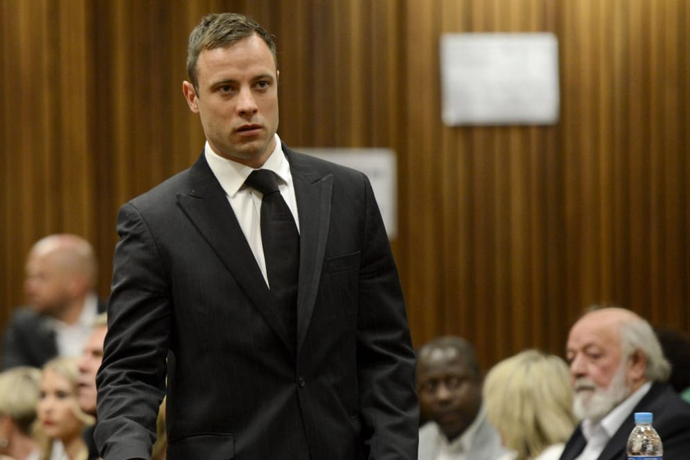 Oscar Pistorius 2014 vor Gericht: Der Sprintstar sitzt seit Jahren in Haft.