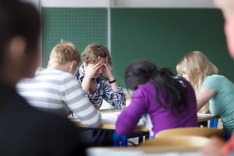 Stress bei Lehrern (Symbolbild): In Berlin kommt es zum Ausstand. Stress bei Lehrern (Symbolbild): In Berlin kommt es zum Ausstand.