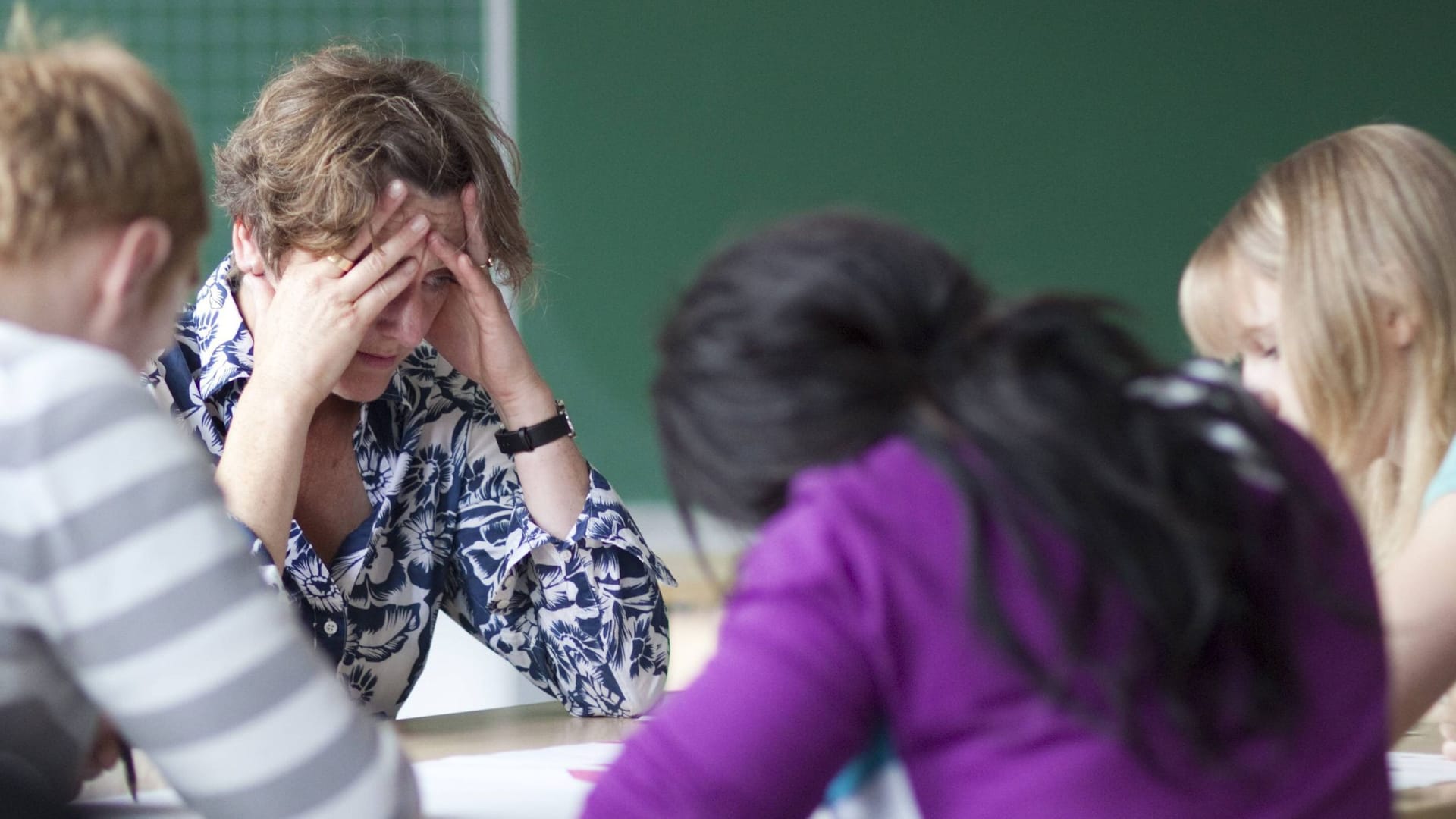 Hamburg: Mehr als die Hälfte der Lehrer ist in Teilzeit beschäftigt.