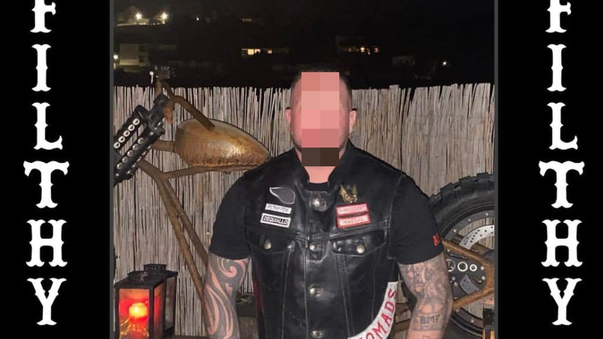 Trauer-Anzeige der Hells Angels: Das Opfer soll aus Mannheim stammen.