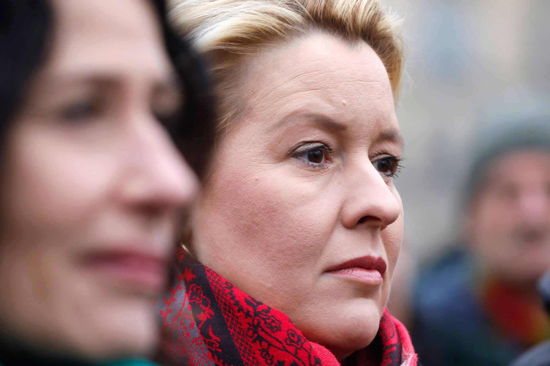 Bettina Jarasch (l.) und Franziska Giffey (r.): Eine rot-grün-rote Regierung wird es in Berlin wohl nicht mehr geben.