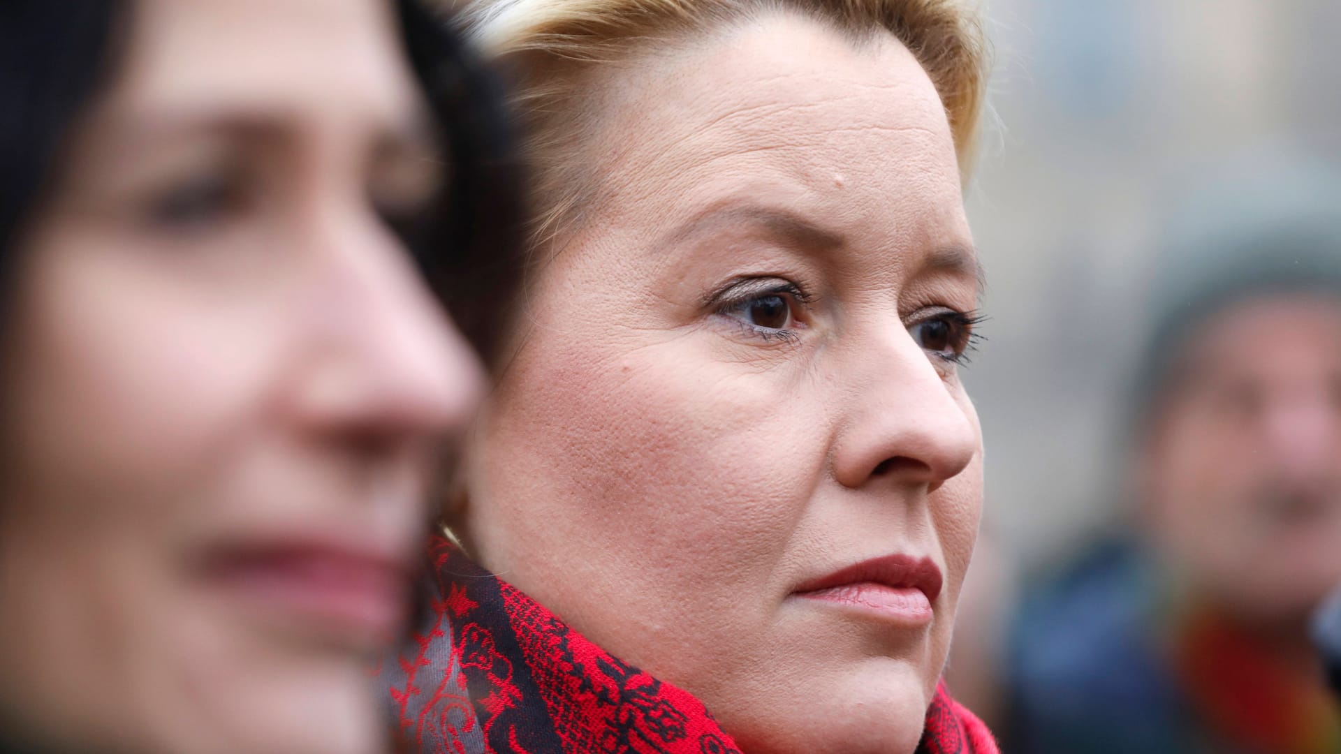 Bettina Jarasch (l.) und Franziska Giffey (r.): Eine rot-grün-rote Regierung wird es in Berlin wohl nicht mehr geben.