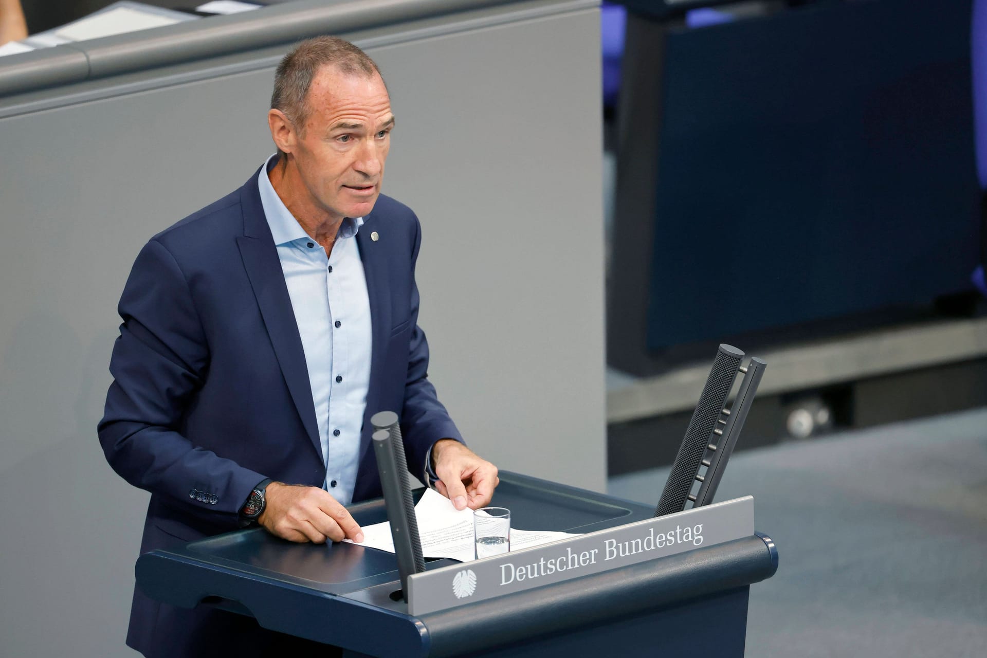 Frank Ullrich: Der frühere Biathlet und Trainer ist nun der Vorsitzende des Sportausschusses im Bundestag.