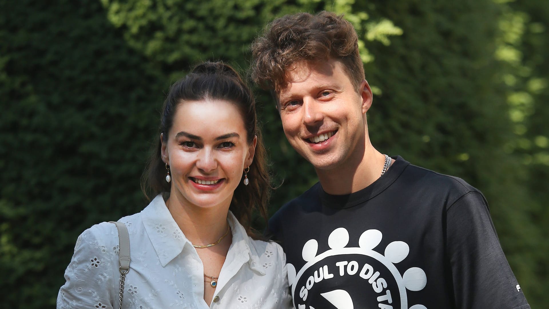 Renata Lusin mit ihrem Ehemann Valentin.