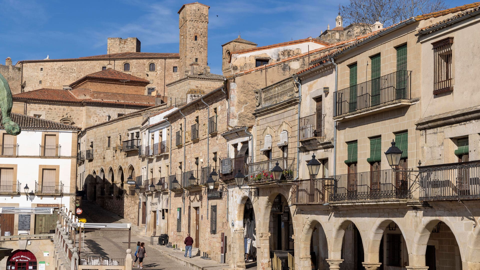 Altstadt von Cáceres (Archiv): Hier befindet sich das mit zwei Michelin-Sternen ausgezeichneten Restaurant "Atrio".