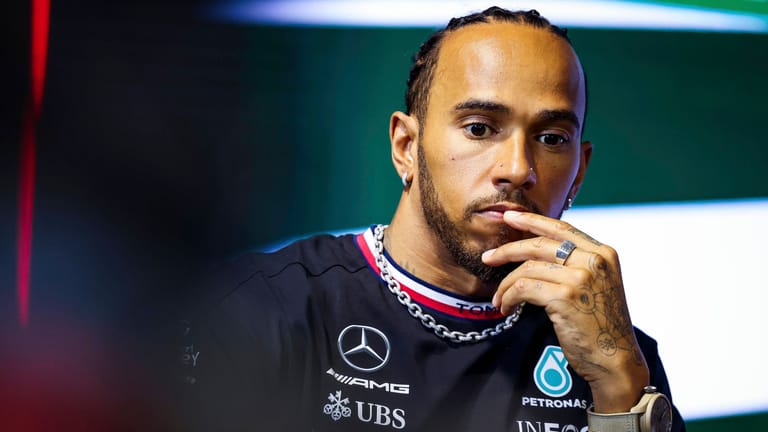 Lewis Hamilton: Der Brite zeigte sich nachdenklich am Donnerstag.
