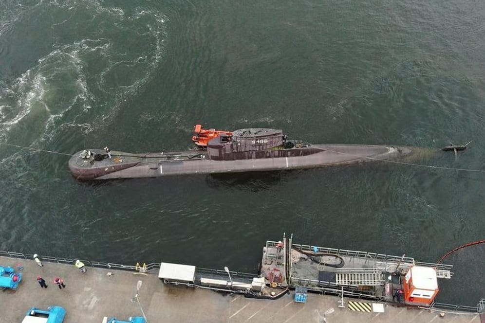 Das Unterseeboot U17 der Bundesmarine: Das U-Boot soll von Kiel nach Speyer transportiert werden.