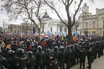 Unruhen in Moldau Anfang März: Regierungskritiker preschen vor.