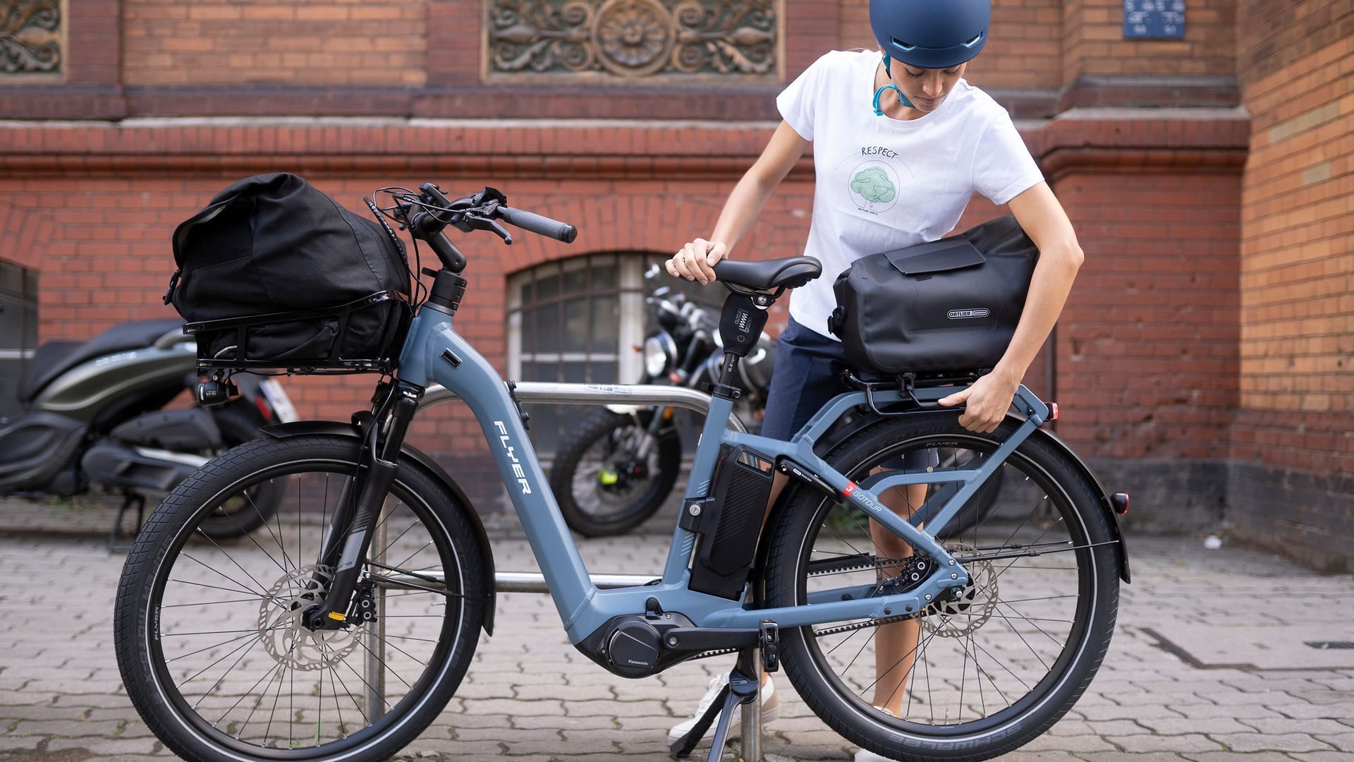 Gut gepackt: Der Verzicht auf unnötigen Ballast lässt sie länger elektrisch fahren.