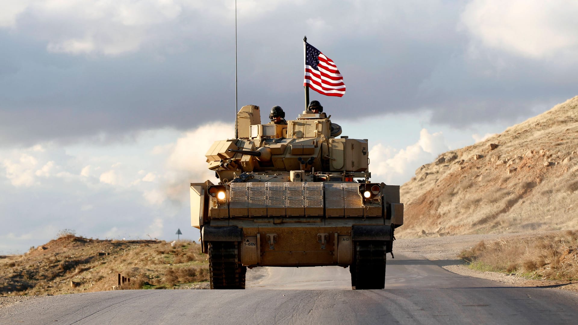 Amerikanische Soldaten in Syrien (Archivbild): Ein US-Soldat ist laut Pentagon bei einem Drohnenangriff gestorben. Amerikanische Soldaten in Syrien (Archivbild): Ein US-Soldat ist laut Pentagon bei einem Drohnenangriff gestorben.