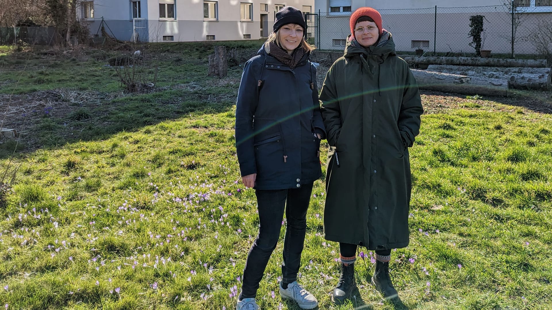 Christiane Jellonek und Anja Engelhorn sind teil des Wohnprojekts "Kolle": Sie wollen das Wohnen neu denken.