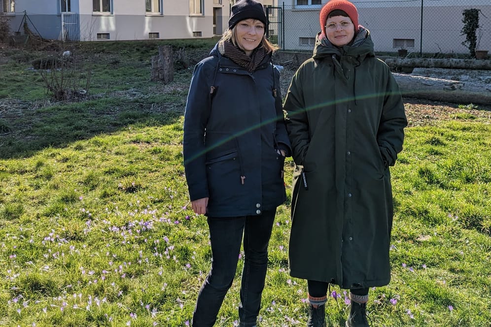 Christiane Jellonek und Anja Engelhorn sind teil des Wohnprojekts "Kolle": Sie wollen das Wohnen neu denken.