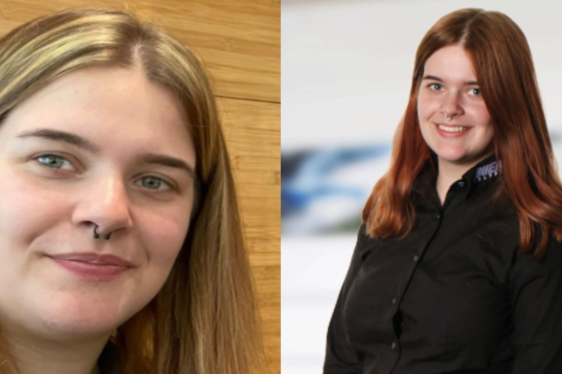 Jasmin M.: Mit diesen Fotos suchen die Ermittler nach der jungen Frau – auffällig könnte ihr Septum-Piercing sein.