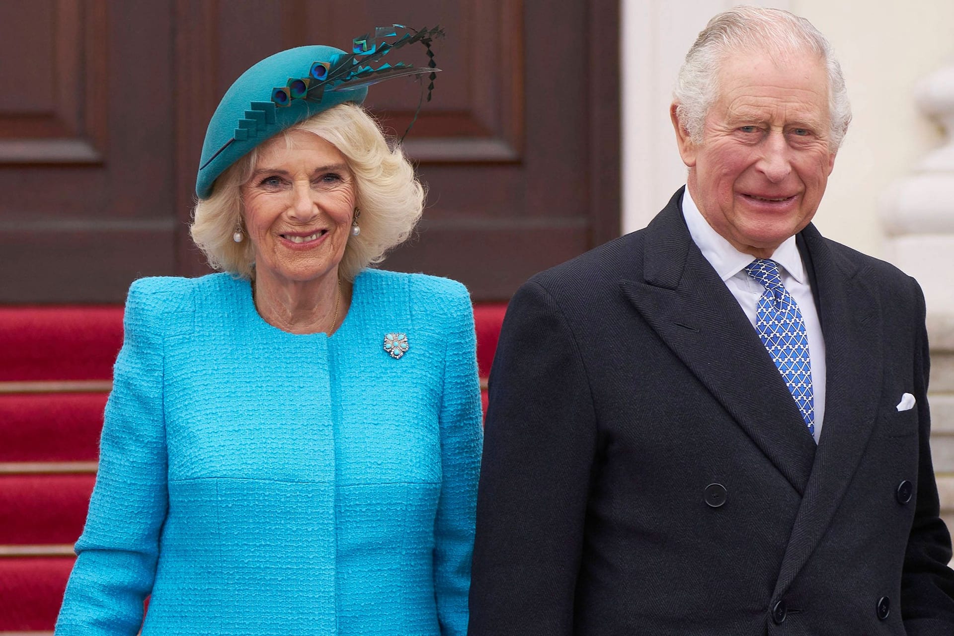 Charles und Camilla: Das royale Paar ist bis Freitag in Deutschland.