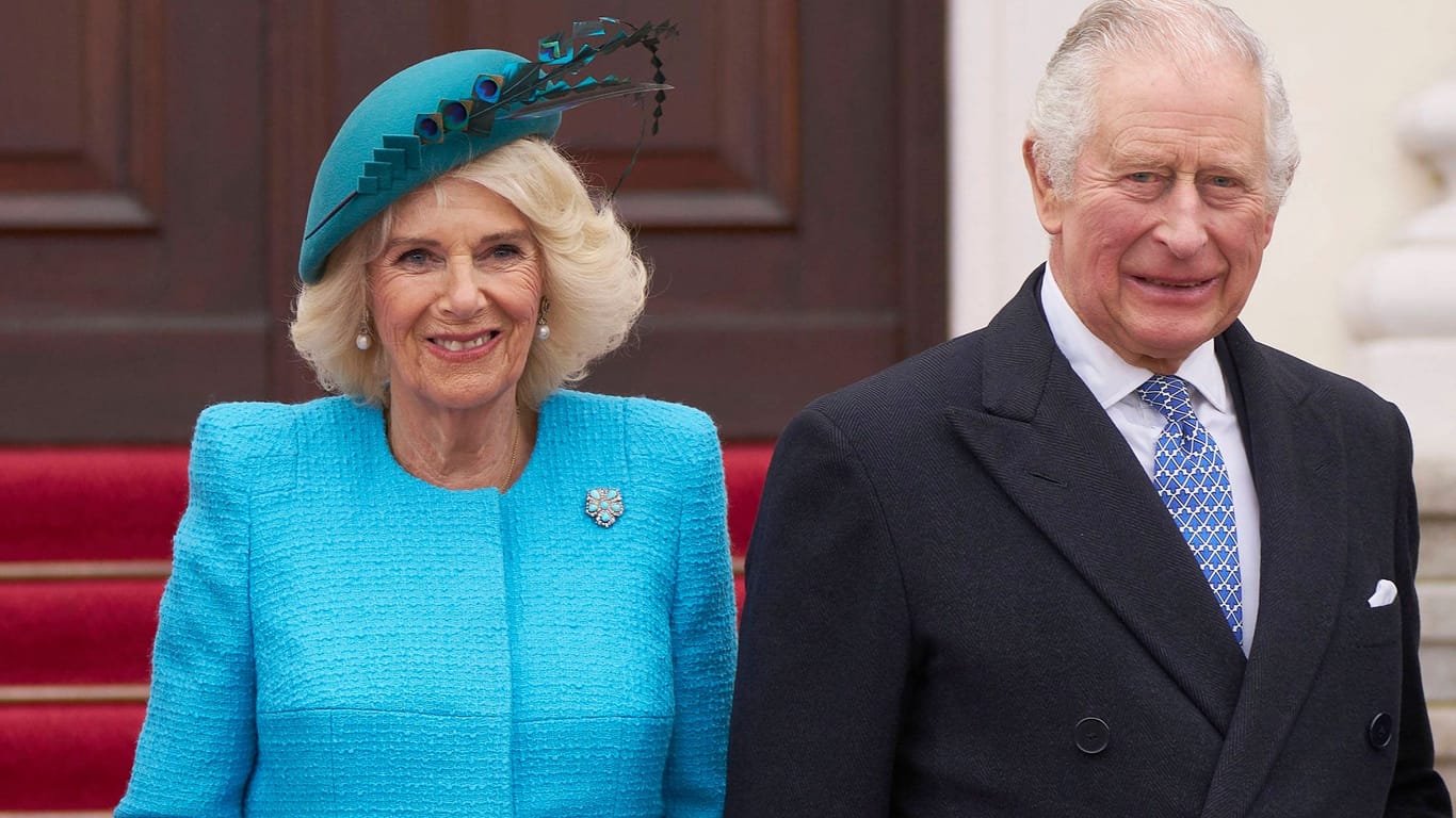 Charles und Camilla: Das royale Paar ist bis Freitag in Deutschland.