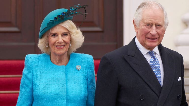 Charles und Camilla: Das royale Paar ist bis Freitag in Deutschland.