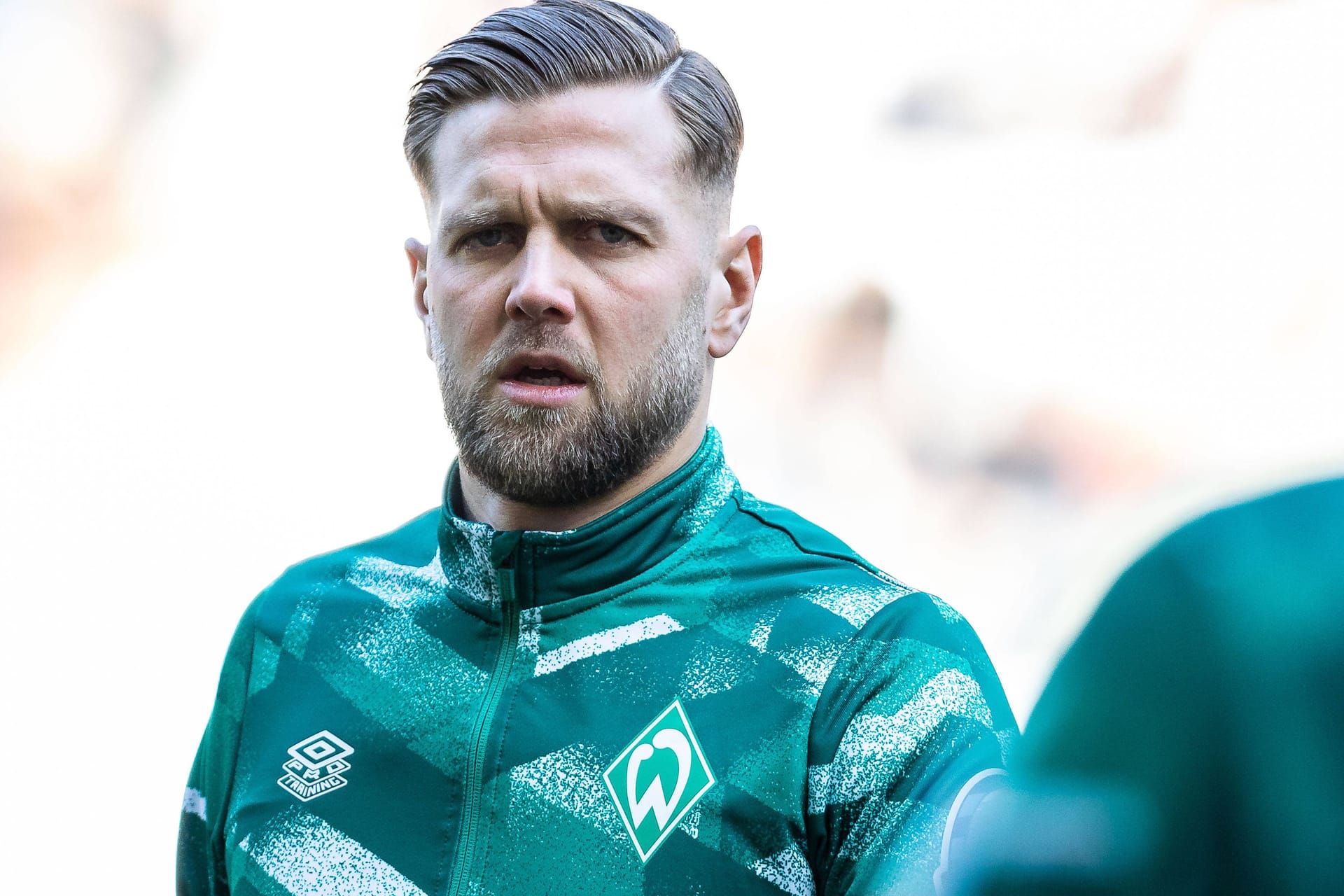 Niclas Füllkrug: Der Bremer Nationalstürmer war unzufrieden mit dem Auftritt seines Teams.