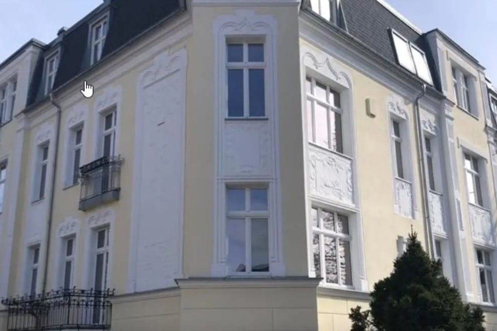 Das Haus in der Moltkestraße: Hier werden nun Luxus-Apartments angeboten.