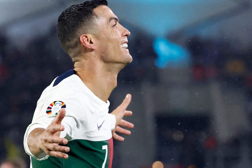 Cristiano Ronaldo: Er trug einen Doppelpack zum Sieg Portugals bei.