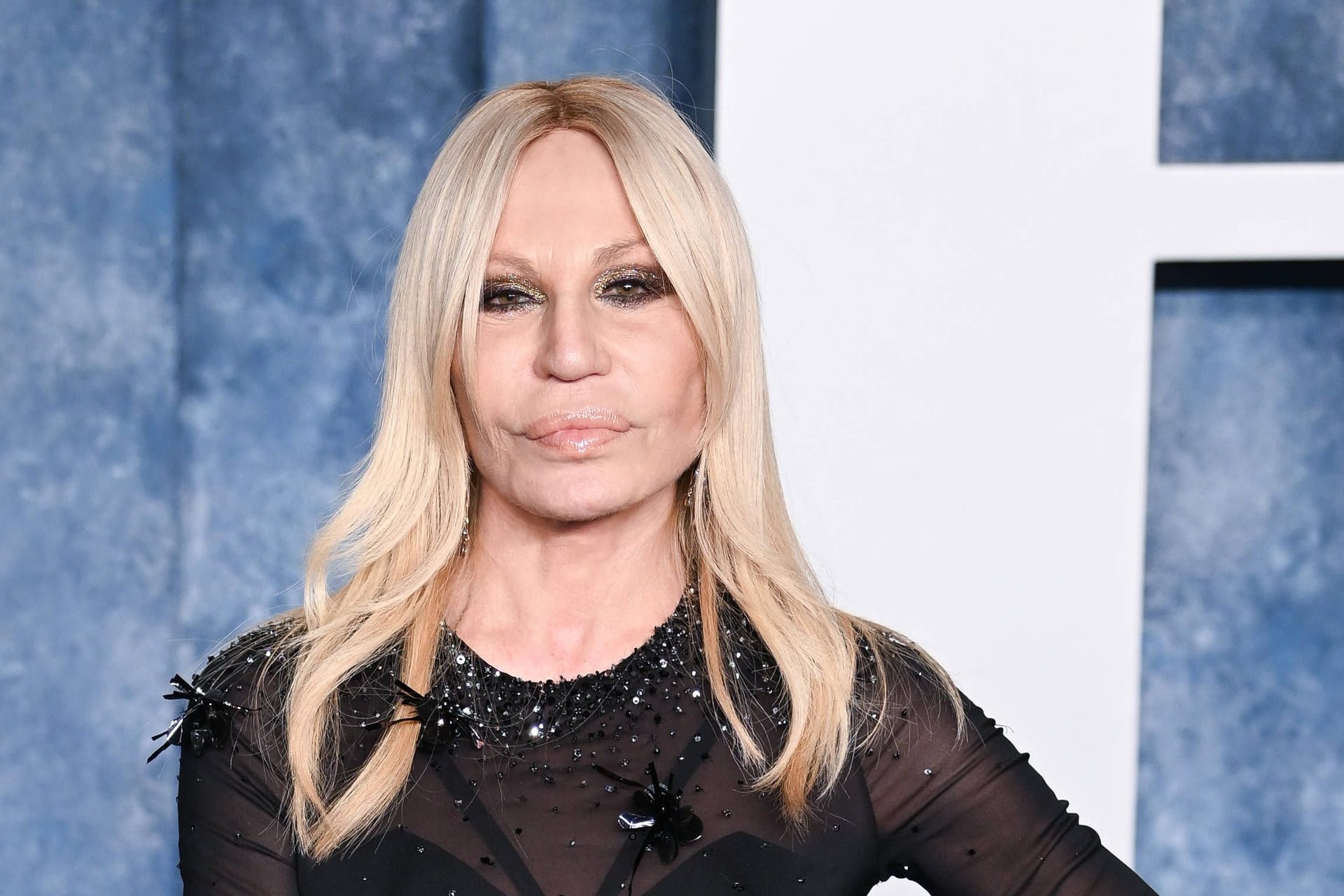 Donatella Versace: Die Designerin ist mittlerweile 67 Jahre alt.