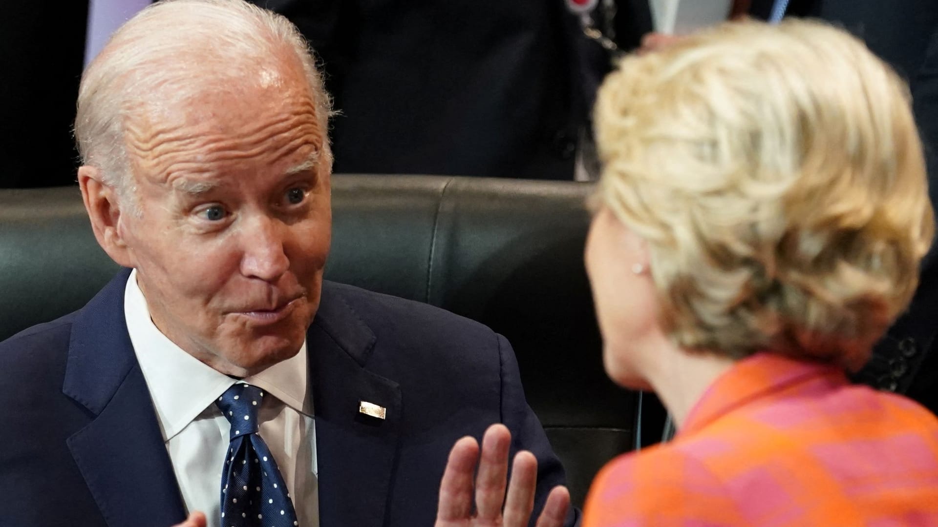 Zahlreiche Treffen und Gespräche: Joe Biden und Ursula von der Leyen.