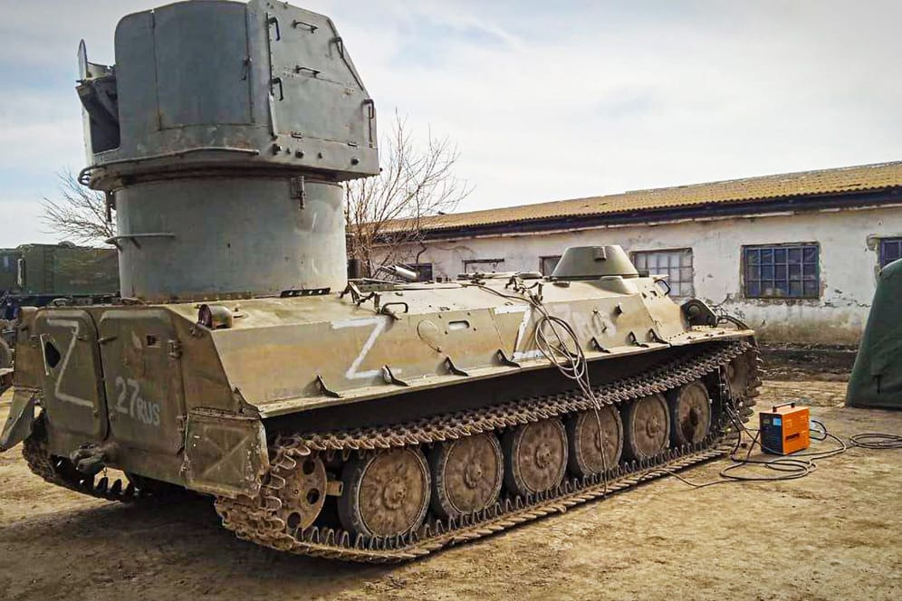 Neuartiger Panzer der russischen Armee