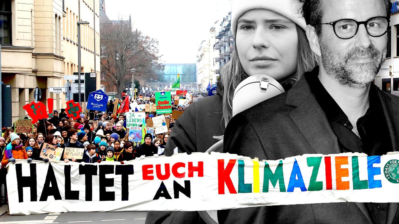 Klimaproteste, Luisa Neubauer und Kurt Krömer: Am Dienstag postete Neubauer ein Video mit Krömer zum Klima-Volksentscheid.
