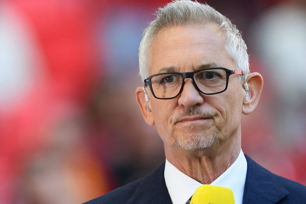 Gary Lineker: Die englische Fußball-Legende sorgte mit einer Äußerung für Diskussionen.