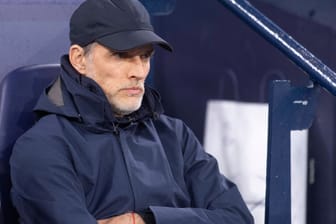 Thomas Tuchel auf der Trainerbank: Er musste gegen Manchester City eine Niederlage akzeptieren