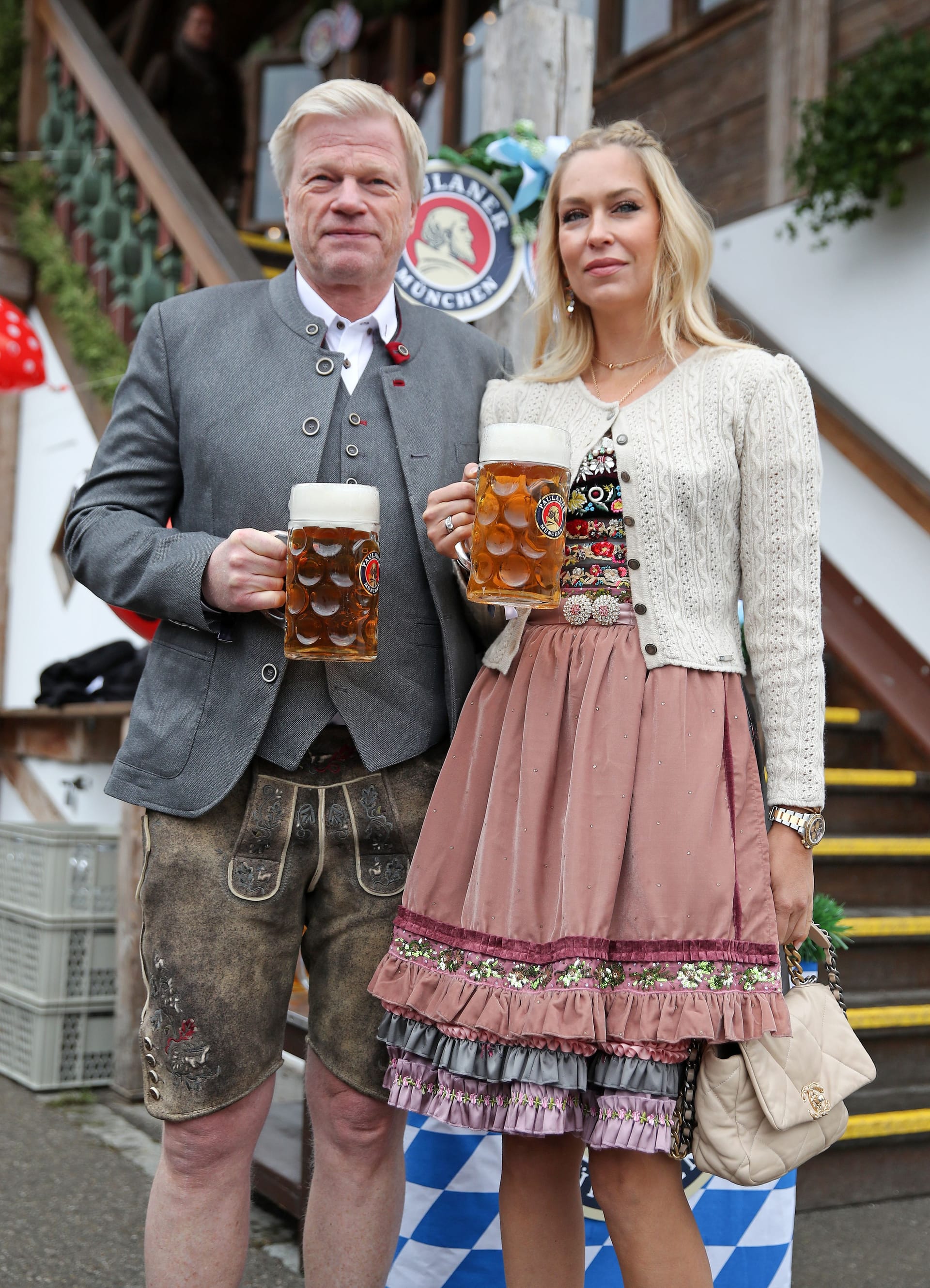 Oliver und Svenja Kahn, 2022 auf dem Münchner Oktoberfest