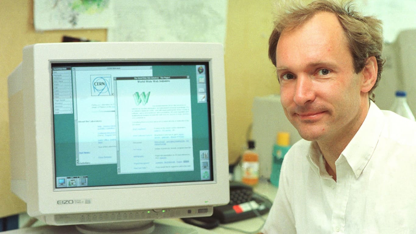 Tim Berners-Lee im Jahr 1994.