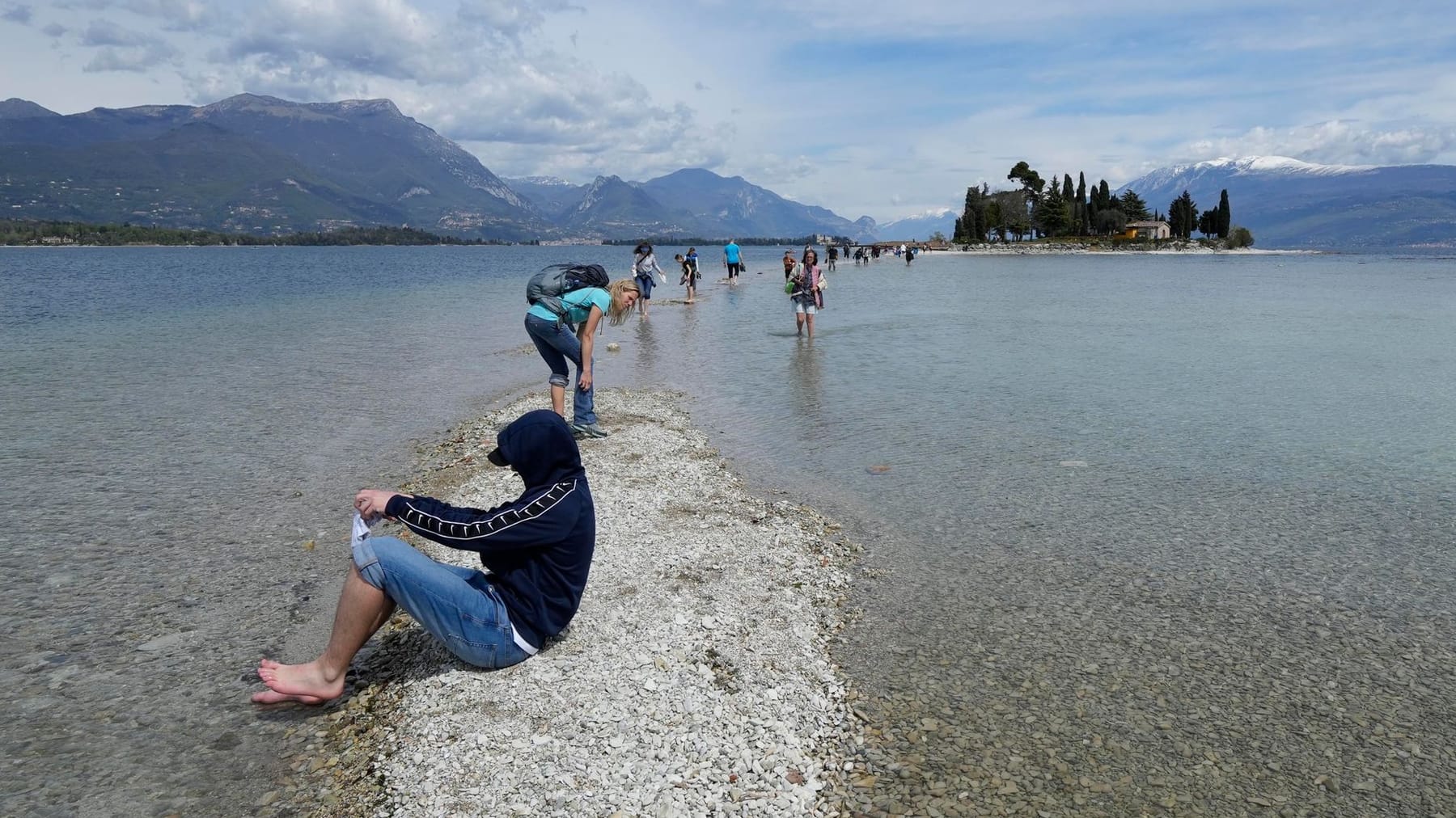 “Allarmante” basso livello dell’acqua nel Lago di Garda