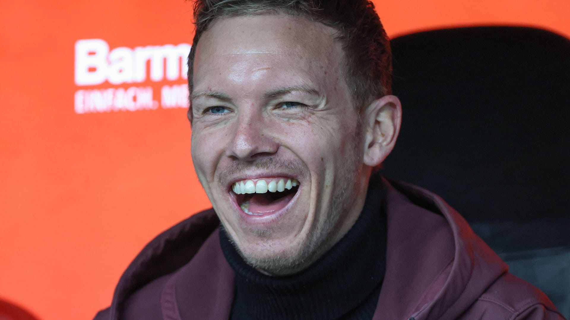 Julian Nagelsmann: Nach seiner Entlassung bei Bayern kann der Trainer schon wieder lachen.