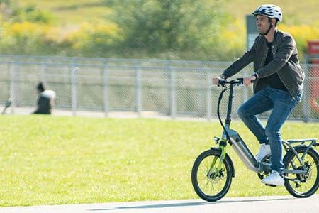 Heute bei Lidl im Deal des Tages: ein faltbares E-Bike von Zündapp.