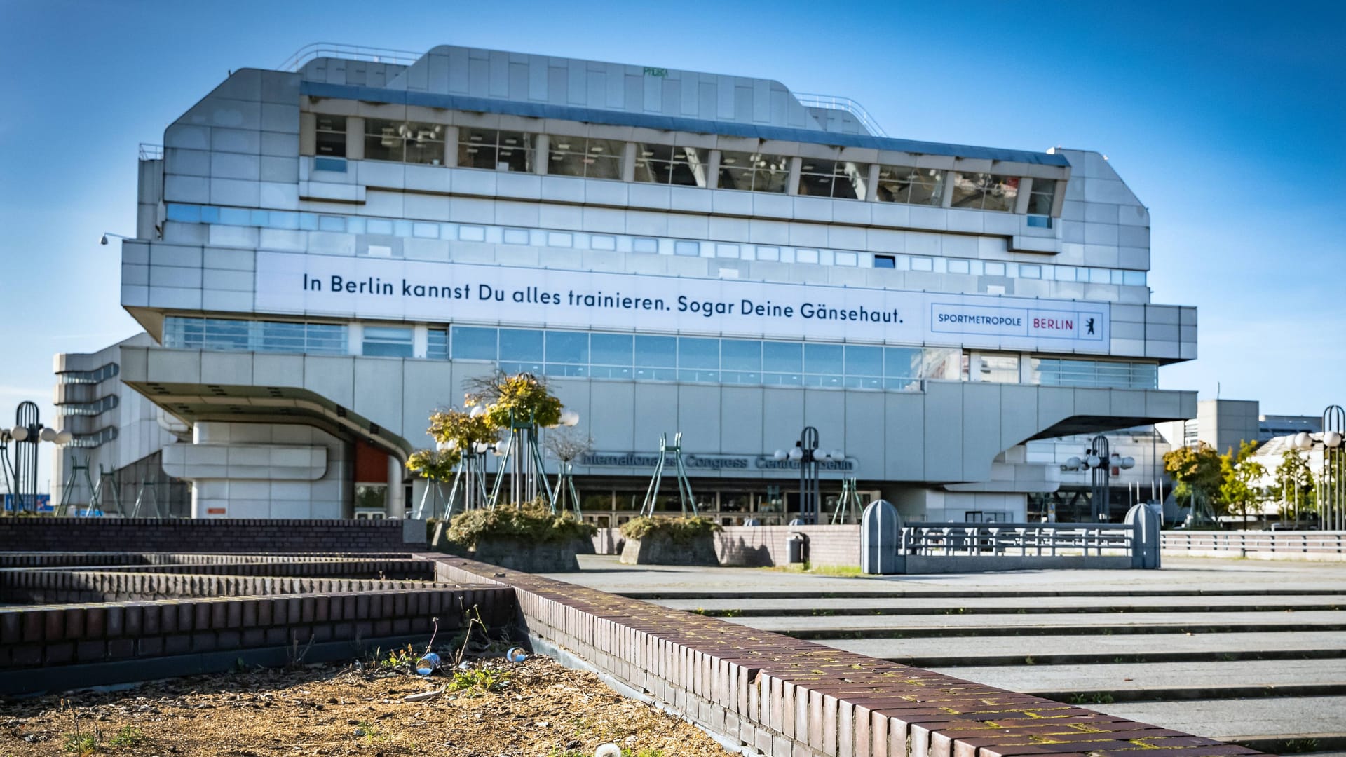 Das ICC (Archivbild): Viele Einsatzkräfte sind vor Ort.