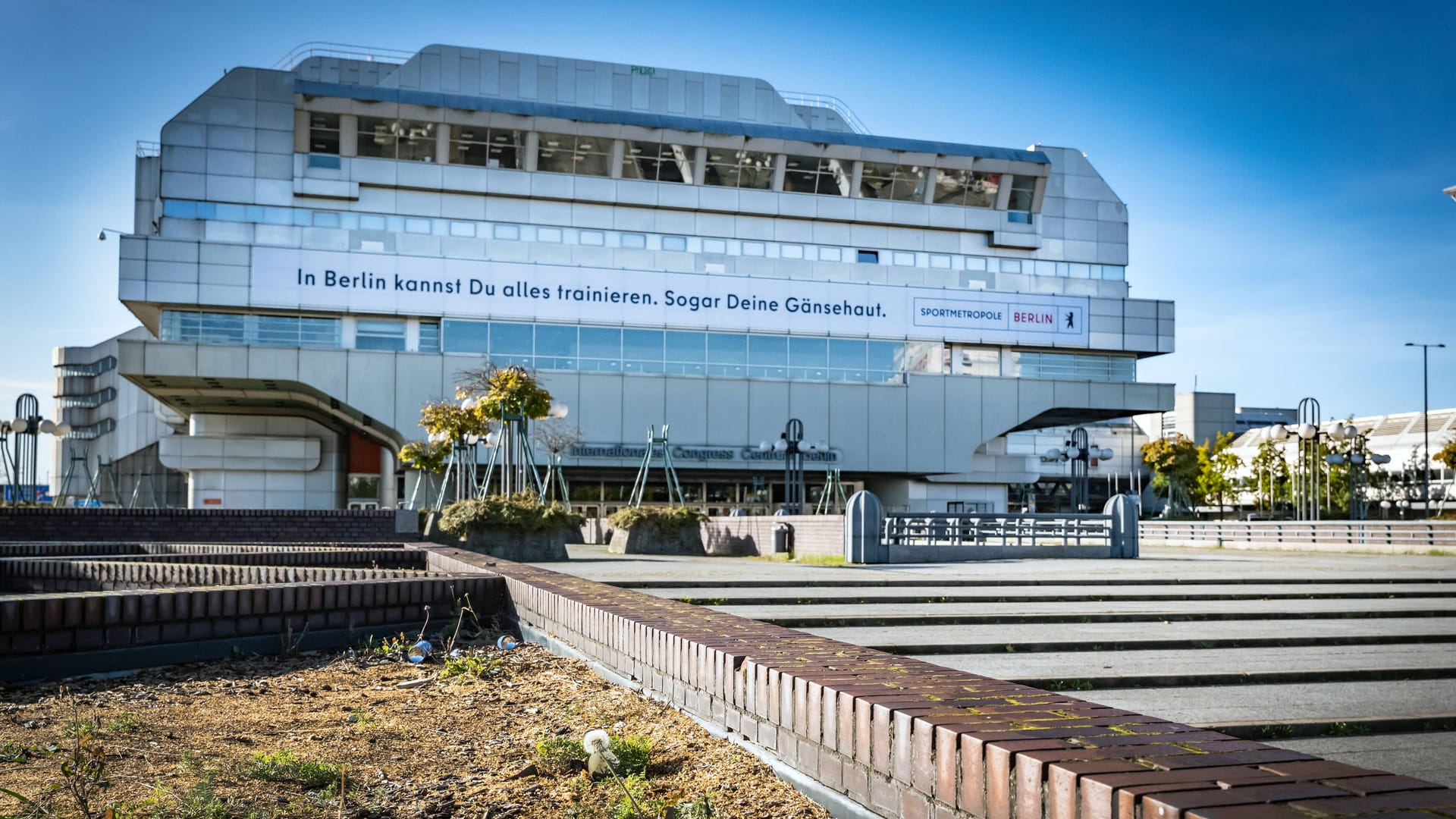 Das ICC (Archivbild): Viele Einsatzkräfte sind vor Ort.