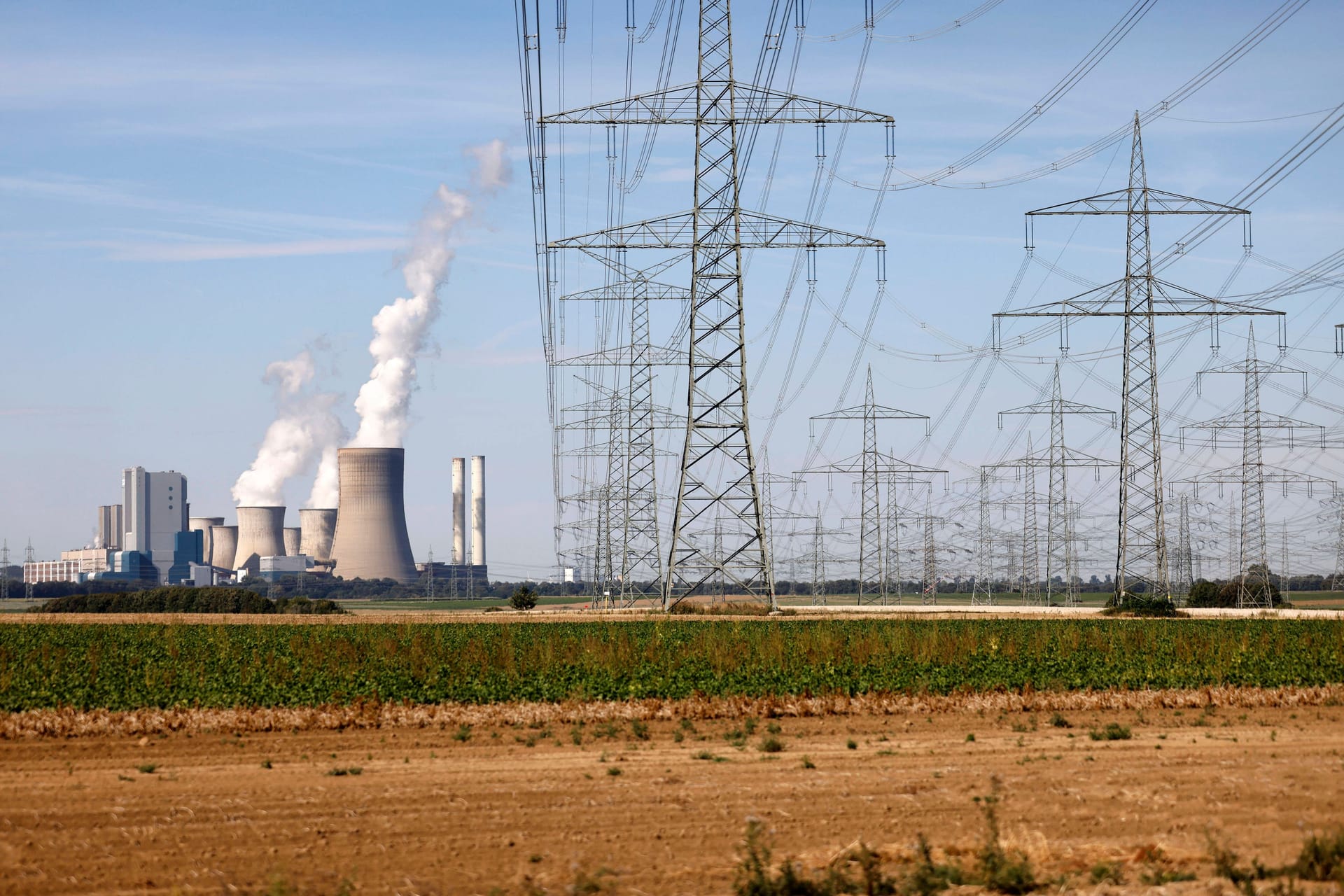 Kohlekraftwerk Niederaußem des Stromkonzerns RWE (Symbolbild): Das Kartellamt will prüfen, ob es gegen Energieversorger ermitteln kann.