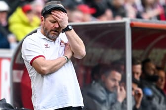 Steffen Baumgart: Der Kölner Trainer hatte sich im Derby mehr Punkte erhofft.
